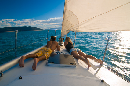 catamaran zeilen caribbean