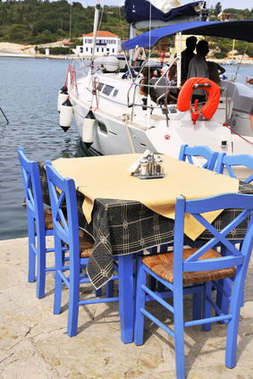 Catamaran zeilen Griekenland