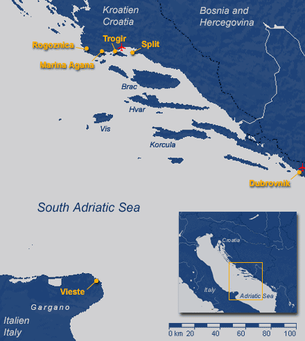 Yachtcharter Kroatien